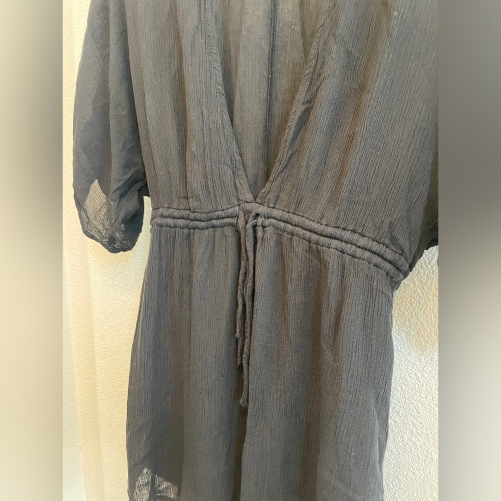 ASOS black crepe cover up - Picture 8 of 8